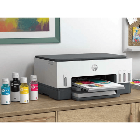 ปริ้นเตอร์ PRINTER Hp Smart Tank 670 All In One Hi-Speed USB 2.0,Wi-Fi,Bluetooth สามารถออกใบกำกับภาษีได้