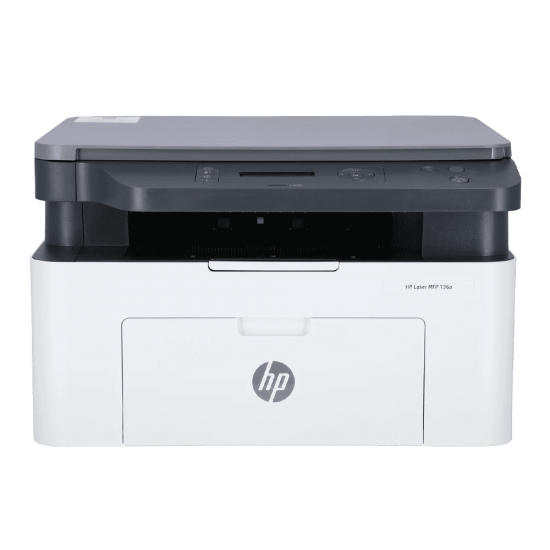 ปริ้นเตอร์ PRINTER HP Laserjet MFP 136a MonoLaser Print ,Copy,Scan,USB2.0 (4ZB85A) สามารถออกใบกำกับภาษีได้