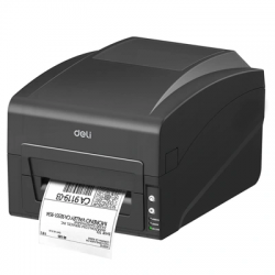 เครื่องพิมพ์สติ๊กเกอร์ PRINTER Deli DLI-S351 Black Thermal Transfer Printer USB,Parallel,LAN,Serial สามารถออกใบกำกับภาษีได้