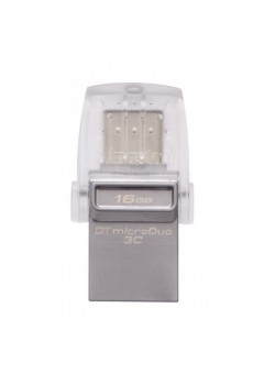 FLASH DRIVE KINGSTON DTDUO3C/16Gb DataTraveler MicroDuo 3C USB3.1+Type-C