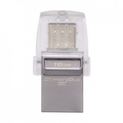 FLASH DRIVE KINGSTON DTDUO3C/16Gb DataTraveler MicroDuo 3C USB3.1+Type-C