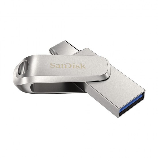 FLASH DRIVE SANDISK ULTRA DUAL Drive Luxe 128Gb USB3.1 Type-C (SDDDC4-128G-G46)