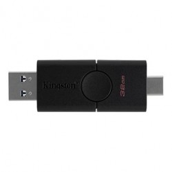 FLASH DRIVE KINGSTON 32Gb DataTraveler DUO Type-A+Type-C USB3.2 (DTDE/32GB)