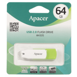FLASH DRIVE Apacer 64 GB AH335 USB2.0 (AP64GAH335G-1)