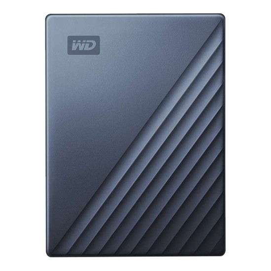 HDD EXTERNAL WD 2 Tb 2.5" USB Type-C My Passport Ultra Metal design (WDBC3C0020BBL) Blue