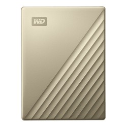 HDD EXTERNAL WD 2 Tb 2.5" USB Type-C My Passport Ultra Metal design (WDBC3C0020BGD) Gold