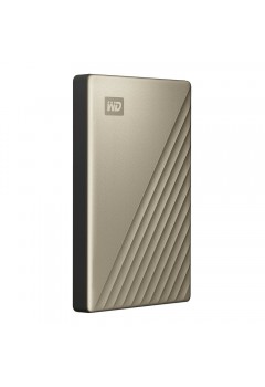 HDD EXTERNAL WD 2 Tb 2.5" USB Type-C My Passport Ultra Metal design (WDBC3C0020BGD) Gold