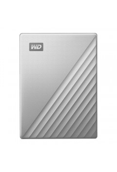 HDD EXTERNAL WD 2 Tb 2.5" USB Type-C My Passport Ultra Metal design (WDBC3C0020BSL) Sliver