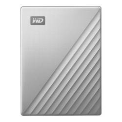 HDD EXTERNAL WD 2 Tb 2.5" USB Type-C My Passport Ultra Metal design (WDBC3C0020BSL) Sliver