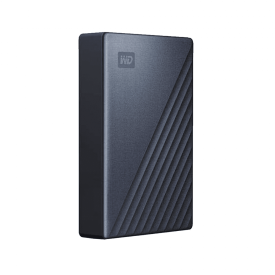 HDD EXTERNAL WD 4 Tb 2.5" USB Type-C My Passport Ultra Metal design (WDBFTM0040BBL) Blue