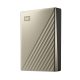 HDD EXTERNAL WD 4 Tb 2.5" USB Type-C My Passport Ultra Metal design (WDBFTM0040BGD) Gold