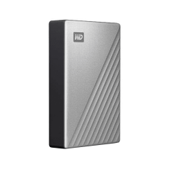 HDD EXTERNAL WD 4 Tb 2.5" USB Type-C My Passport Ultra Metal design (WDBFTM0040BSL) Sliver