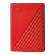 HDD EXTERNAL WD 4 Tb NEW USB3.0 My Passport (WDBPKJ0040BRD) Red