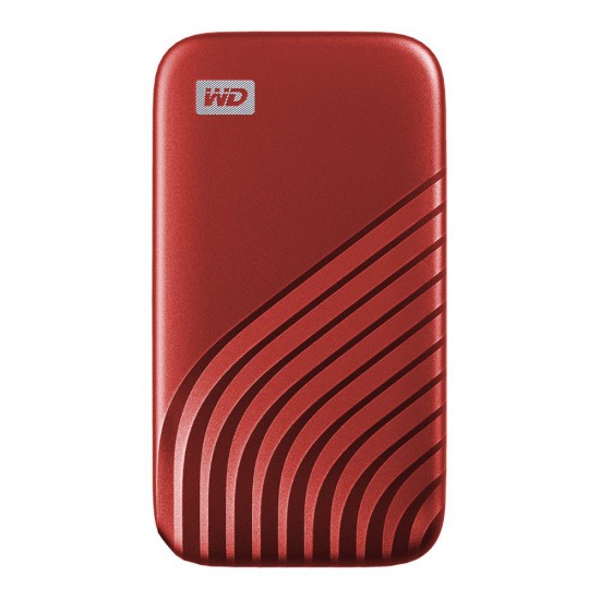 SSD EXTERNAL WD 500Gb My Passport SSD Type-C (WDBAGF5000ARD-WESN) Red