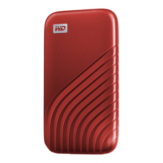 SSD EXTERNAL WD 500Gb My Passport SSD Type-C (WDBAGF5000ARD-WESN) Red