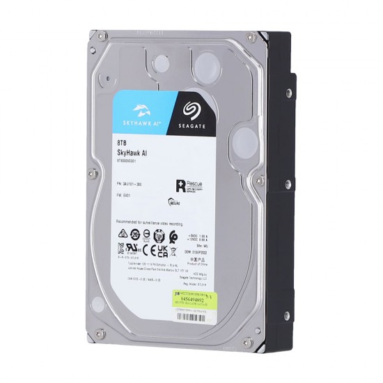 ฮาร์ดดิสก์ HDD Seagate 8Tb/7200 SATA Skyhawk HDD3.5"(ST8000VE001) สามารถออกใบกำกับภาษีได้