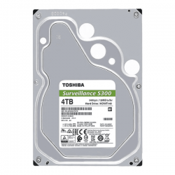 ฮาร์ดดิสก์ HDD TOSHIBA S300 4TB 5400RPM 256MB SATA HDD3.5"(HDWT840UZSVA) สามารถออกใบกำกับภาษีได้