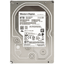 ฮาร์ดดิสก์ HDD WD Ultrastar DC HC320 8TB 3.5in 7200RPM 256MB SATA Ultra 512E SE(0B36404) สามารถออกใบกำกับภาษีได้