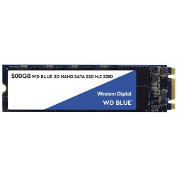 SSD WD 500Gb SSD M.2 Blue 3D NAND Solid State Drive(WDSSD500GB M.2 3DNAND)
