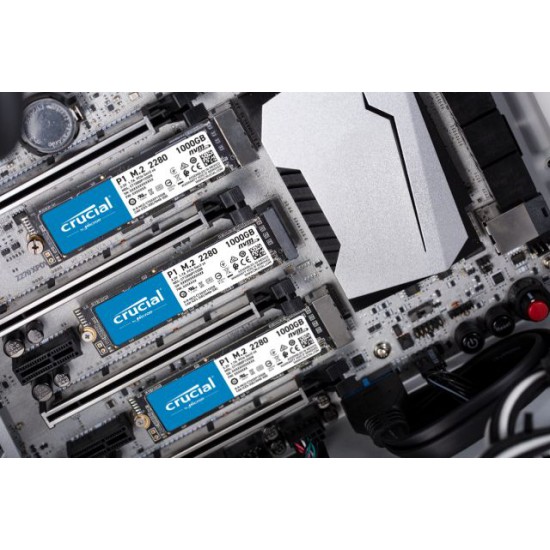 SSD CRUCIAL 1000Gb P1 NVMe PCIe 2280 M.2 (CT1000P1SSD8)