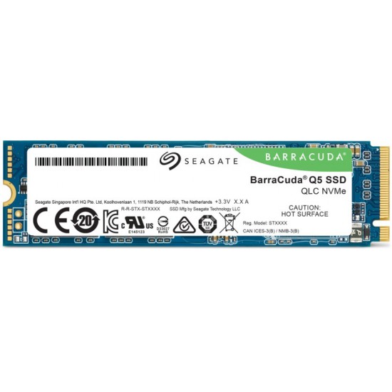 SSD SEAGATE 500Gb BarraCuda Q5 NVMe Solid State Drive (ZP500CV3A001 500GB)