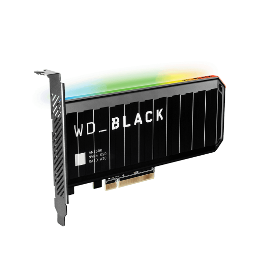 SSD WD 1Tb SSD M.2 Black AN1500 NVMe Add-in-Card SSD(WDS100T1X0L-00AUJ0)