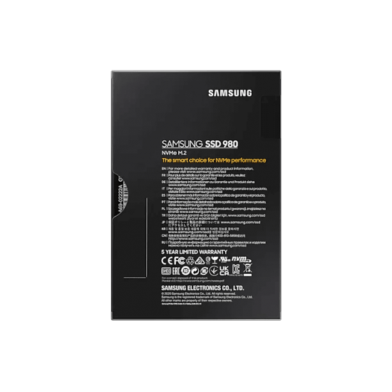 SSD SAMSUNG 250Gb 980 M.2 NVMe SSD Solid State Drive(MZ-V8V250BW)