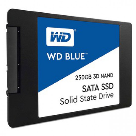 SSD WD 250Gb SSDSATA Blue 3D NAND Solid State Drive (WDSSD250GB-SATA-3D-5Year)WDS250G2B0A