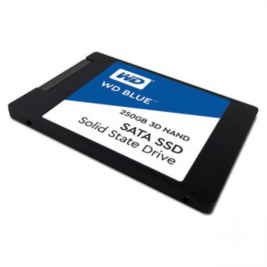 SSD WD 250Gb SSDSATA Blue 3D NAND Solid State Drive (WDSSD250GB-SATA-3D-5Year)WDS250G2B0A