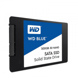 SSD WD 500Gb SSDSATA Blue 3D NAND Solid State Drive (WDSSD500GB-SATA-3D-5Year)WDS500G2B0A