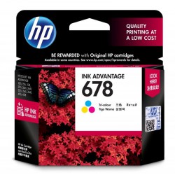 INK CARTRIDGE HP 678 (TRI-COLOR) CZ108AA