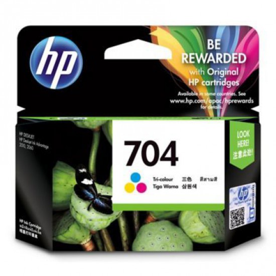 INK CARTRIDGE HP 704 (TRI-COLOR) CN693AA