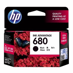 INK CARTRIDGE HP 680 (BLACK) F6V27AA