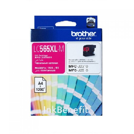 INK CARTRIDGE BROTHER BTH-LC-565XLM (Magenta)