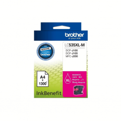 INK CARTRIDGE BROTHER BTH-LC-535XLM (MAGENTA)
