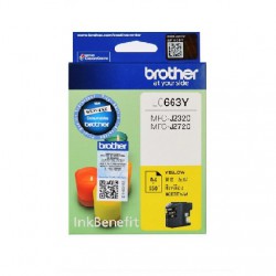 INK CARTRIDGE BROTHER BTH-LC-663Y (YELLOW)
