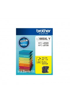 INK CARTRIDGE BROTHER BTH-LC-665XLY (YELLOW)