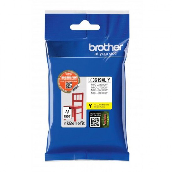 INK BROTHER BTH-LC-3619XL Y-NOBOX (YELLOW)