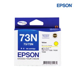 INK EPSON T073N Yellow (T105490) ink cartirdge - T10,T11,T20E,TX200,T30,T40W,TX510FN, TX220,TX400, T13, TX121,TX300F - Pigment