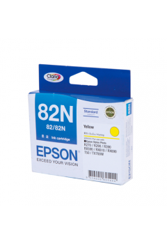 INK EPSSON 82N Y Yellow (T112490) ink cartridge - R270, R290, R390, RX590, TX700W,TX720WD - Std cap