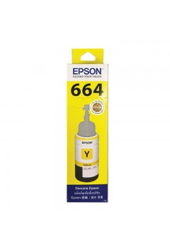 INK EPSON 664 Yellow 70ml (T664400) ink bottle L100/L110/L200/L210/L300/L350/L355/L550 (6.5K)