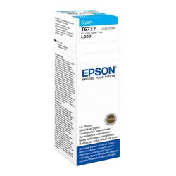 INK EPSON 673 Cyan 70ml (T673200) ink bottle L800 (1.8K-4R)