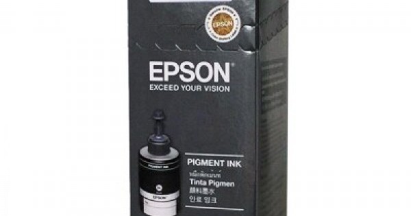 INK EPSON 774 Black pigment (T774100) ink bottle M100,M200 (6K) 140ML