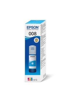 INK Epson 008 Cyan 70ml (C13T06G200) ink bottle (L6550,L6570,L6850,L15150,L15160) หมึกขวด